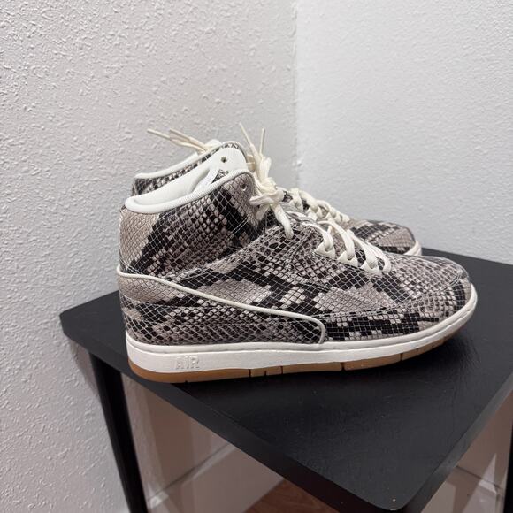 Nike Air Python Premium Limited Edition Hi Top Gum Mens Sz 9 New in Box Men\'s main image 4